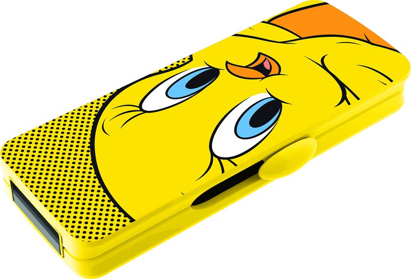 Emtec M700 Flash Drive, 16GB, Tweety Bird USB 2.0 Capless Slide-Open System - Image 3